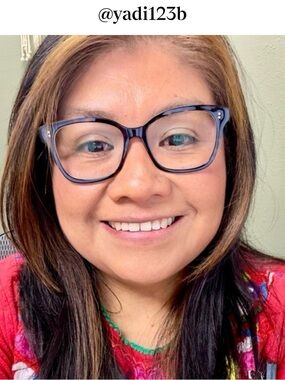 Blue Tinted Transparent Cat-Eye Glasses